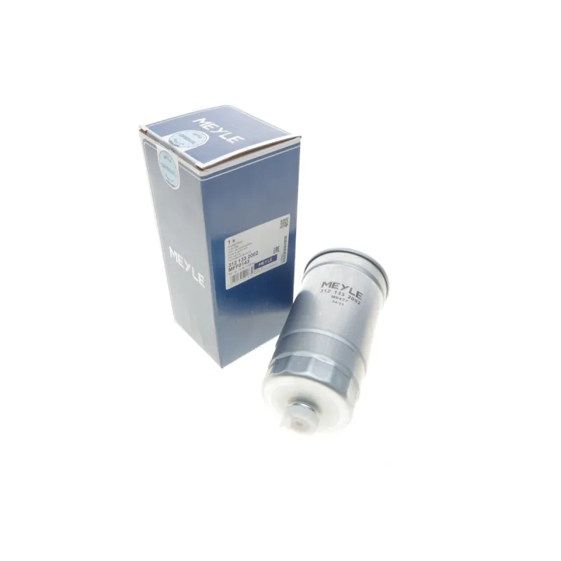 Фільтр паливний MEYLE 312 133 2002 для BMW 3 (E36) 1991-1998, 5 (E34) 1991-1995, 5 (E39) 1996-2003, 7 (E38) 1996-2001, Fiat Punto 1999-, діаметр 85 мм, висота 184 мм