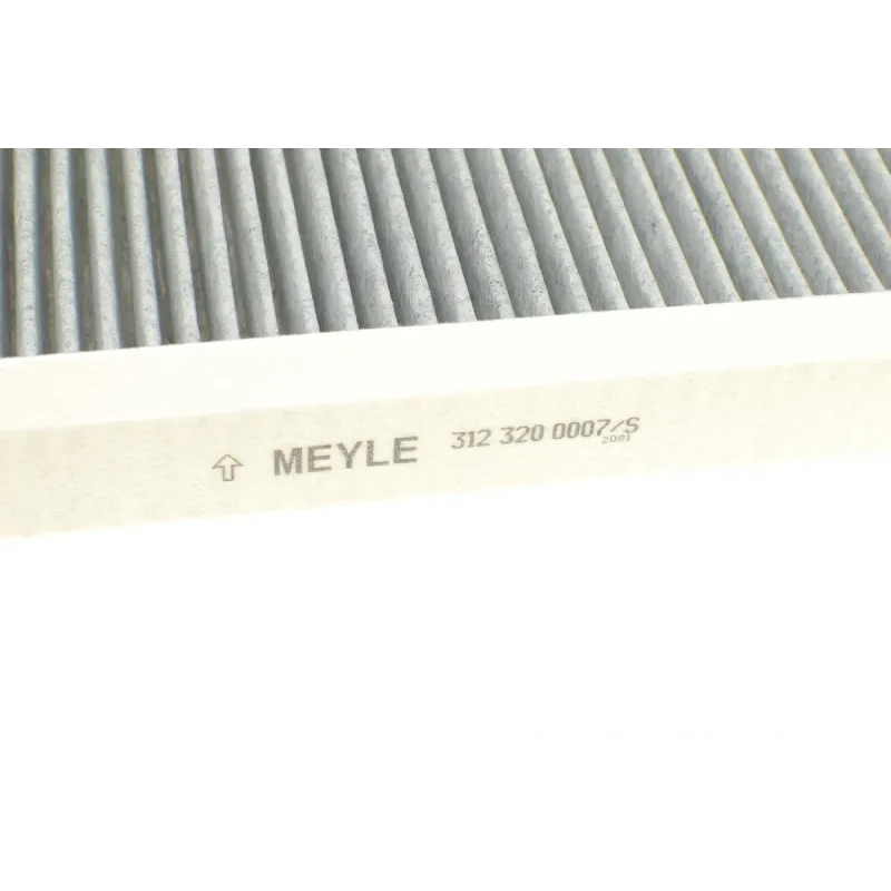 Фільтр салону вугільний MEYLE 312 320 0007/S для BMW 5 (E60) 2003-2010, 317x170x30 мм