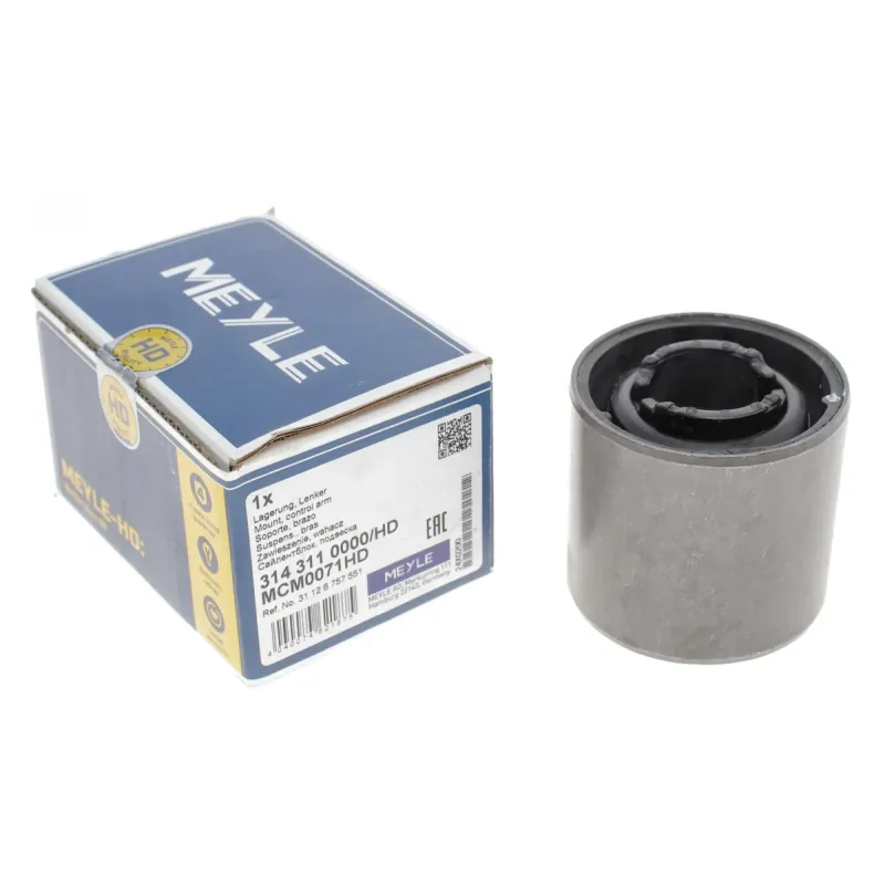 Сайлентблок важеля MEYLE 314 311 0000/HD передній/знизу для MINI (R50/R53/R52/R56/R57/R58/R59) 2001-2015, 22x66 мм