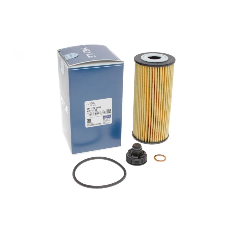 Фільтр масляний MEYLE 314 322 0006 для BMW 2 (F45/F46), X1 (F48), MINI (F55/F56/F57), 53x124.8 мм