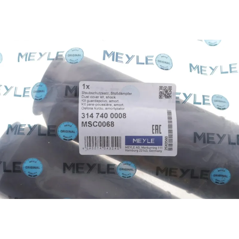Пильник + відбійник амортизатора задній MEYLE 314 740 0008 для BMW 3 (E90) 05-11, BMW 1 (E81) 06-12