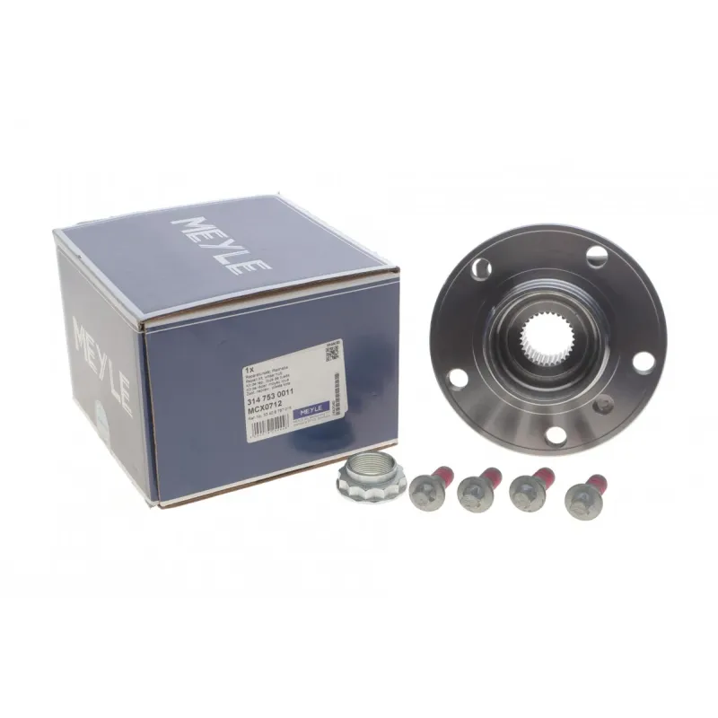 Ремкомплект маточини задньої MEYLE 314 753 0011 для BMW X3 (F25) X4 (F26) з підшипником колеса Ø120мм