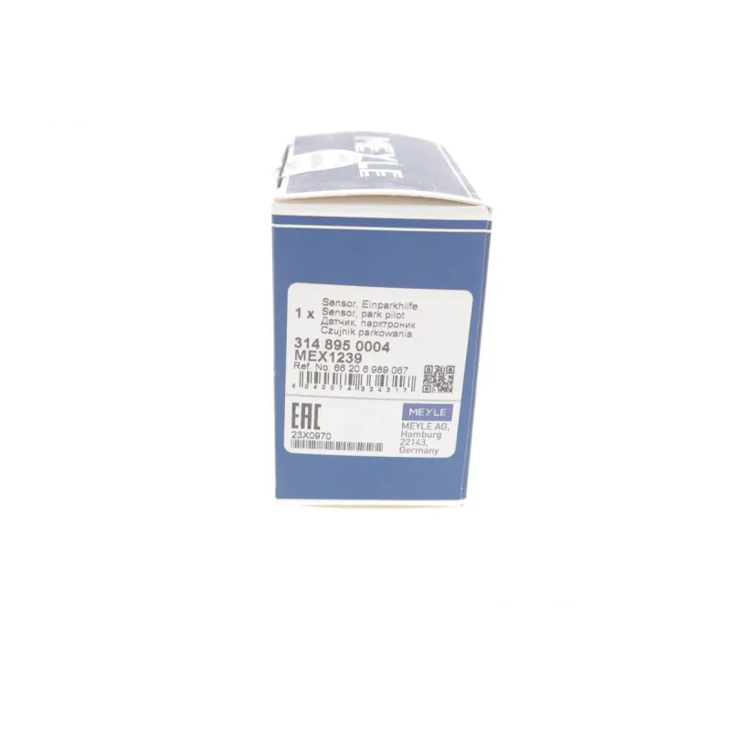 Датчик парковки MEYLE 314 895 0004 задній для BMW 3 (E46) 1998-2005 3-контактний чорний