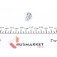 Диск гальмівний задній MEYLE 315 523 0055/PD для BMW X5 (E53) 4.4-4.8 2000-2006, 324x20 мм