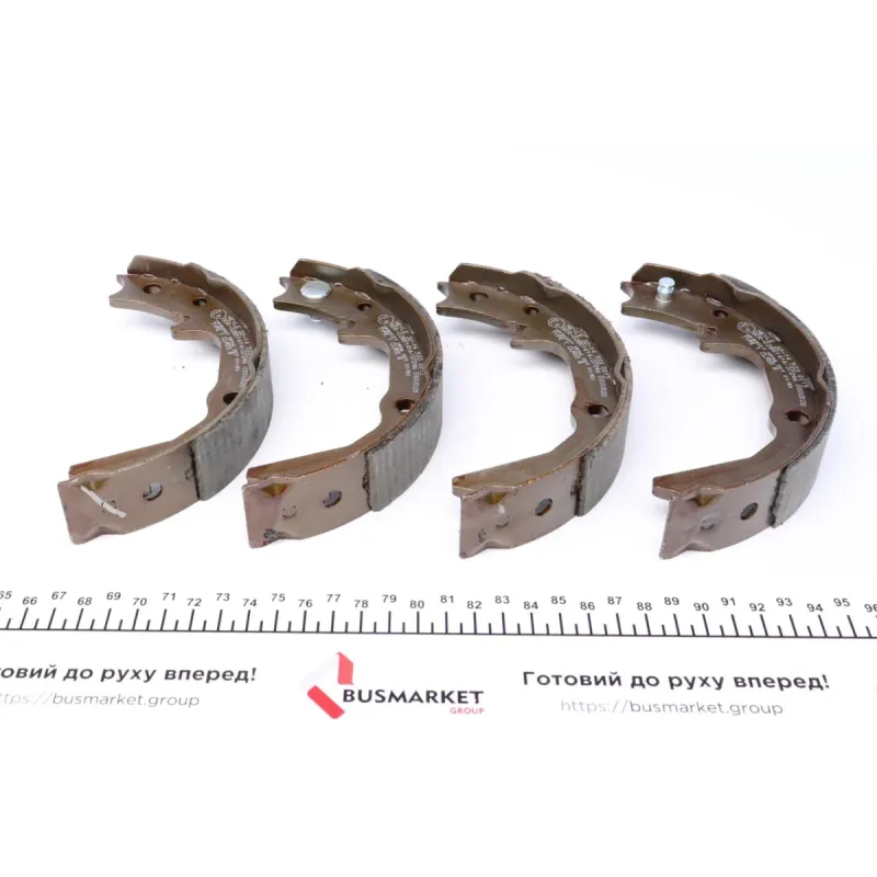 Колодки ручника MEYLE 32-14 533 0015 задні для Mitsubishi Lancer, Outlander, Galant 1987-2007 (167x32 мм)