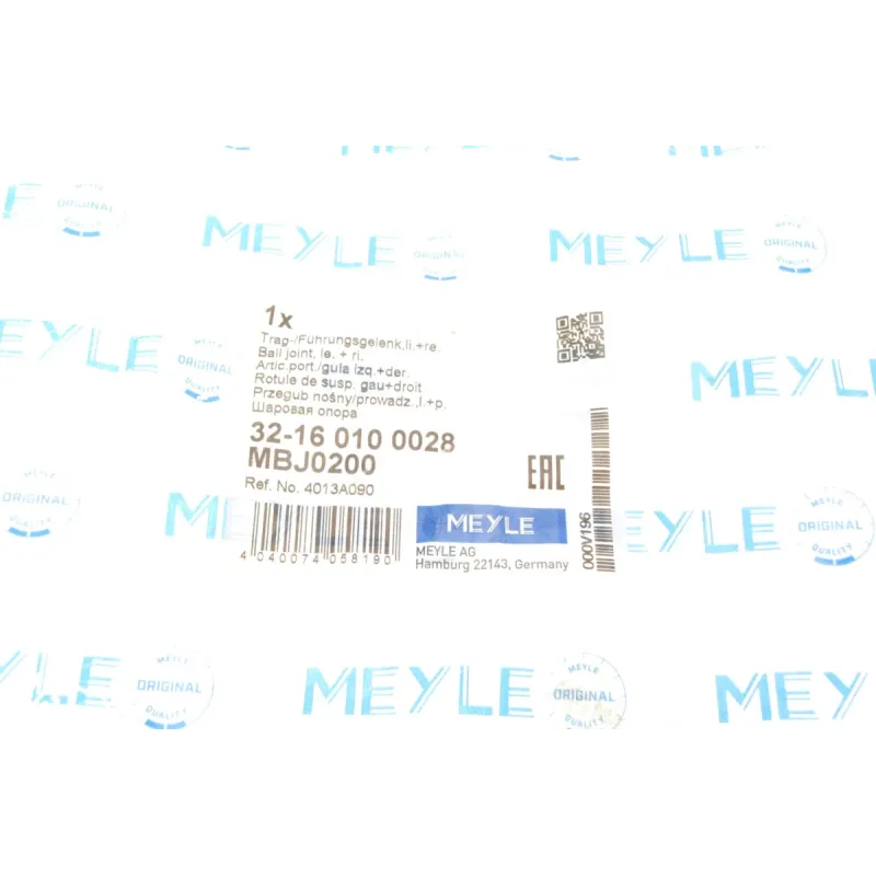 Опора кульова MEYLE 32-16 010 0028 передня права для Mitsubishi L200, Pajero Sport III