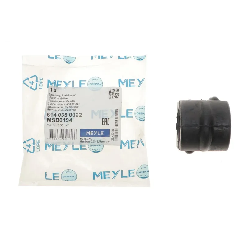 Втулка стабілізатора переднього MEYLE 614 035 0022 для Opel Omega B 1994-2003 (d=23mm)