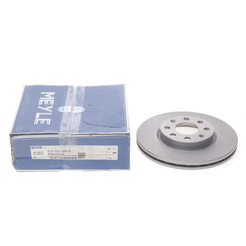 Диск гальмівний передній MEYLE 615 521 0015 для Fiat Punto, Opel Corsa 257x22 мм