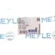 Важіль передньої підвіски лівий MEYLE 616 050 0001 для Opel Vectra C, Signum, Fiat Croma