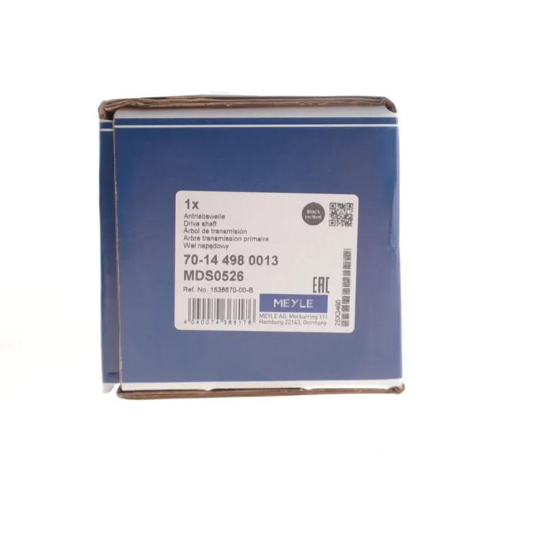 Піввісь MEYLE 70-14 498 0013 перед/зад Tesla Model 3 805мм (30z/29z)