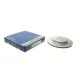 Диск гальмівний задній MEYLE 70-83 523 0001/PD для Tesla Model S 2012-, 365x26 мм