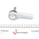Наконечник тяги рульової (R) Ford Transit Courier 1.0/1.5/1.6TDCi 14-/Fiesta VI 09-