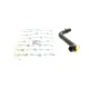 Патрубок радіатора нижній MEYLE 719 222 0005 для Ford Fiesta V, Fusion 1.25-1.6 16V 2001-2008