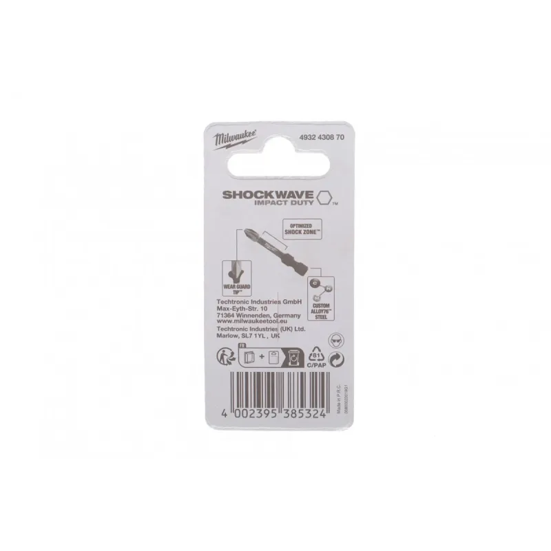 Біта ударна MILWAUKEE SHOCKWAVE PZ3 x 50 мм, артикул 4932430870