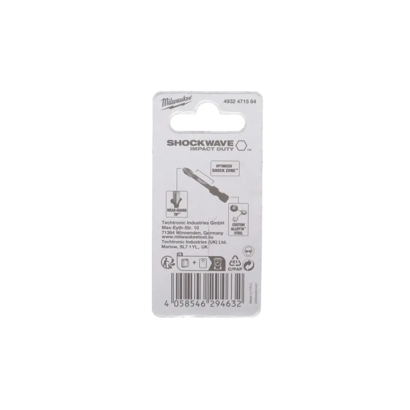 Біта хрестова MILWAUKEE SHOCKWAVE PH1 50 мм 4932471564