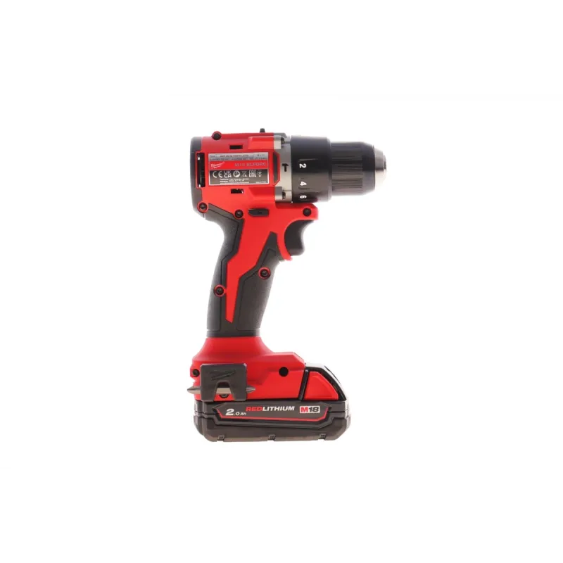 Дриль-шуруповерт акумуляторний MILWAUKEE M18 BLPDRC-422С 4933492825 (60.5 Nm/18V)