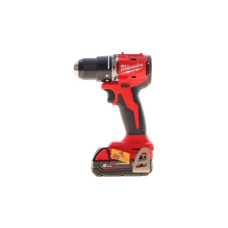 Дриль-шуруповерт акумуляторний MILWAUKEE M18 BLPDRC-422С 4933492825 (60.5 Nm/18V)