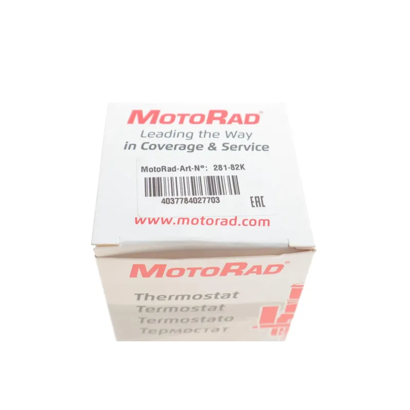Термостат MOTORAD 281-82K для Toyota Camry, Corolla, RAV4, Avensis 1.4-3.0 (88-), 82°C