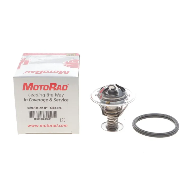 Термостат MOTORAD 5281-82K для Mitsubishi Pajero 1.8-2.0/2.5 TDI/3.2 DI-D, Peugeot 4008 1.8 HDi (82°C)