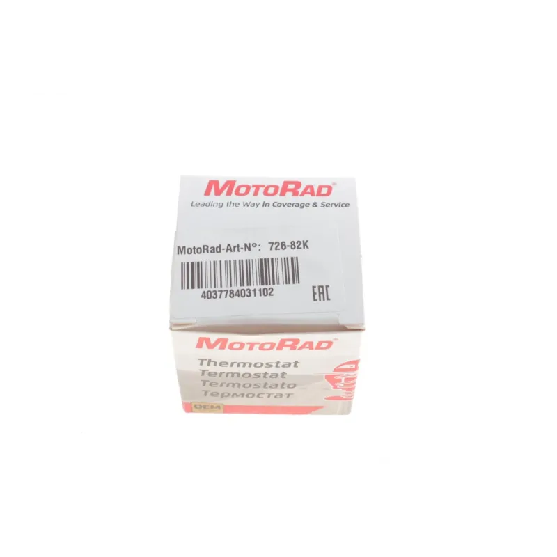 Термостат MOTORAD 726-82K для Kia Rio 1.2-1.6 2011-, Hyundai Accent IV 1.4-1.6, 82°C, з кільцем