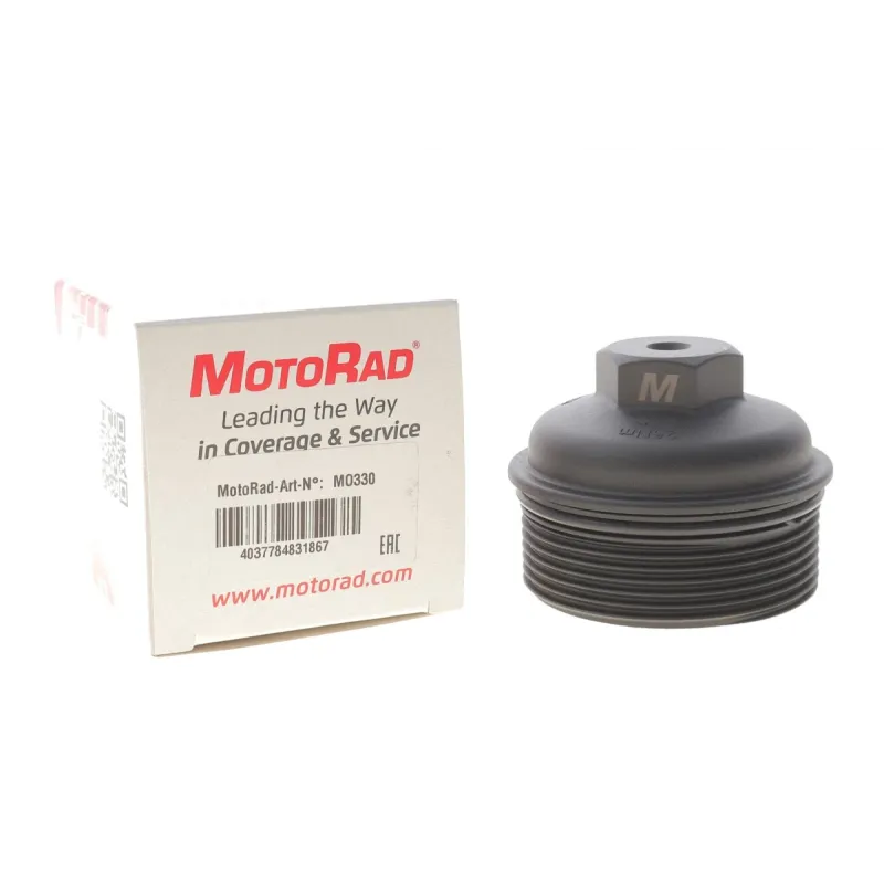 Кришка масляного фільтра MOTORAD MO330 для Opel Astra G/Vectra B 2.2i 2000-2005, Alfa Romeo 159 2.2 JTS 2005-2011