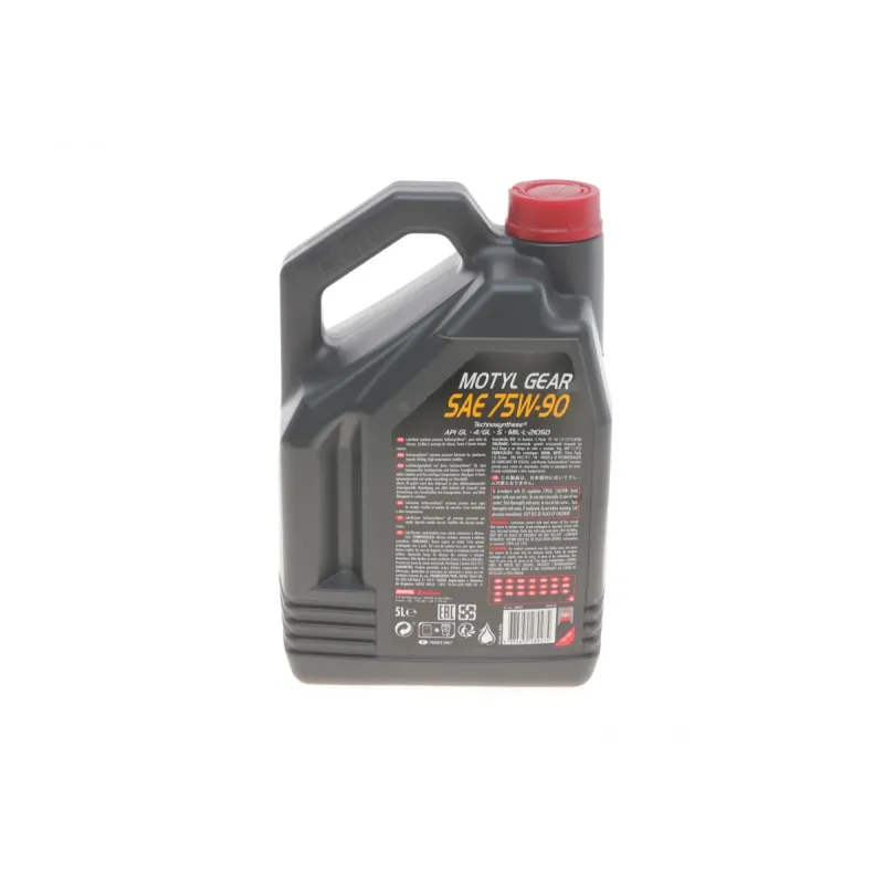 Трансмісійна олива MOTUL Gear 75W90 GL-4/GL-5 (5L) 317006