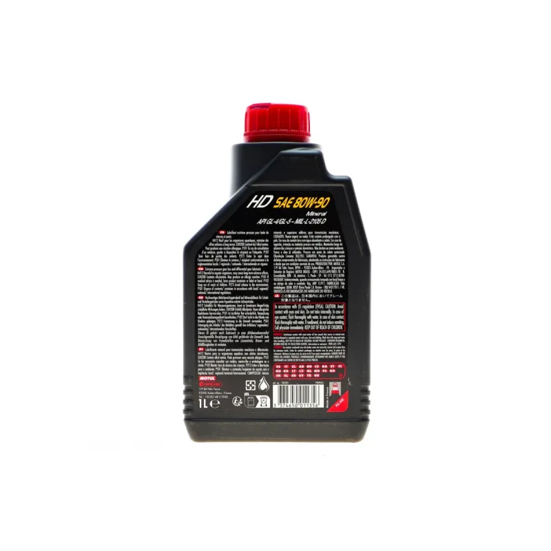 Трансмісійна олива MOTUL 80W90 HD Mineral (1L) 317501 для Alfa Romeo 155, 164, Acura Legend