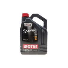 Моторна олива MOTUL 0W40 Specific A40 5L (112075) для Porsche A40, ACEA A3/B3, API SP
