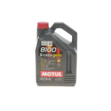 Моторна олива MOTUL 8100 X-cess gen2 5W40 5L (VW 502 00/505 00/MB 229.5/LL-01/RN0710-0700/B71 2296) 368206