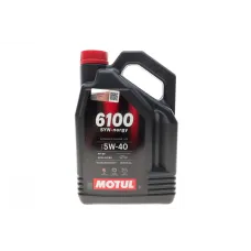 Моторна олива MOTUL Syn-nergy 6100 5W40 (4L) API SP ACEA A3/B4, артикул 368450