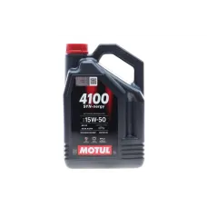 Моторна олива MOTUL 15W50 4100 Syn-nergy 5L API SP ACEA A3/B4 (386306)