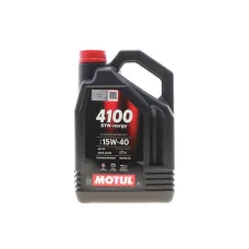 Моторна олива MOTUL 15W40 4100 Syn-nergy 4л API SP ACEA A3/B4 (113150)