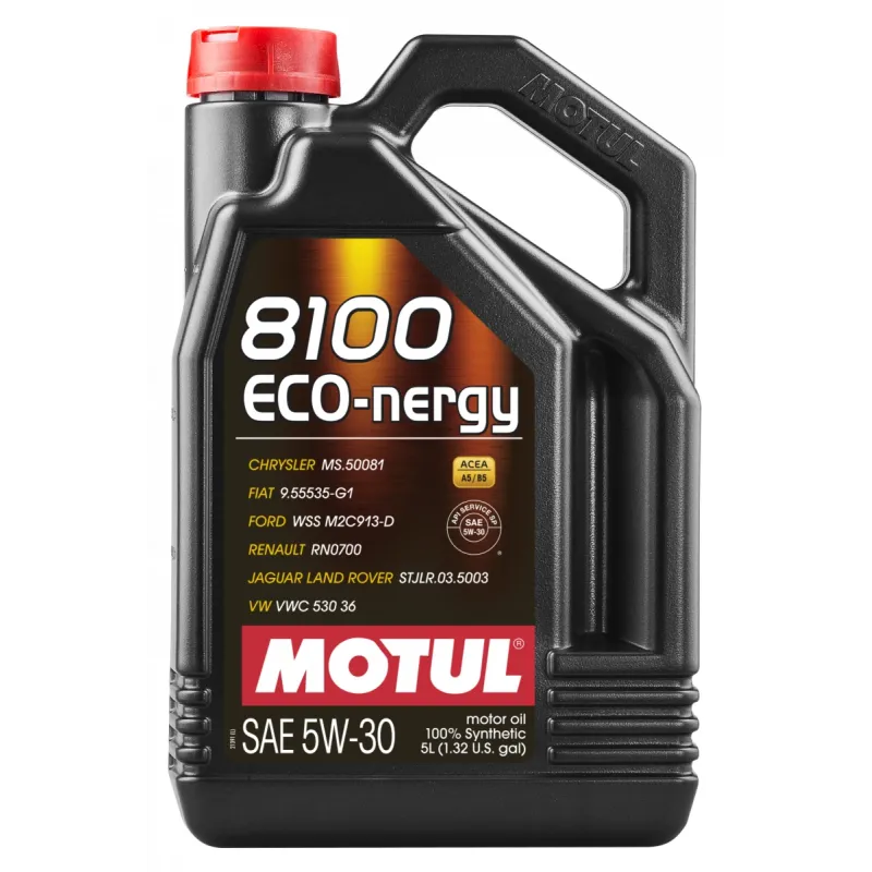 Олива 5W30 ECO-nergy 8100 (5L) (WSS M2C 913D/RN0700/STJLR.03.5003) (102898)