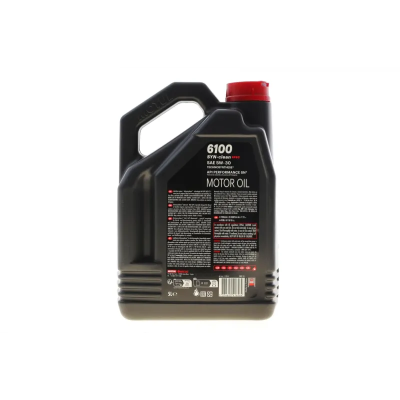 Моторна олива MOTUL 5W30 6100 Syn-clean Spec 814351 (CHRYSLER MS-11106/MB 229.51/VW 505 00/505 01)