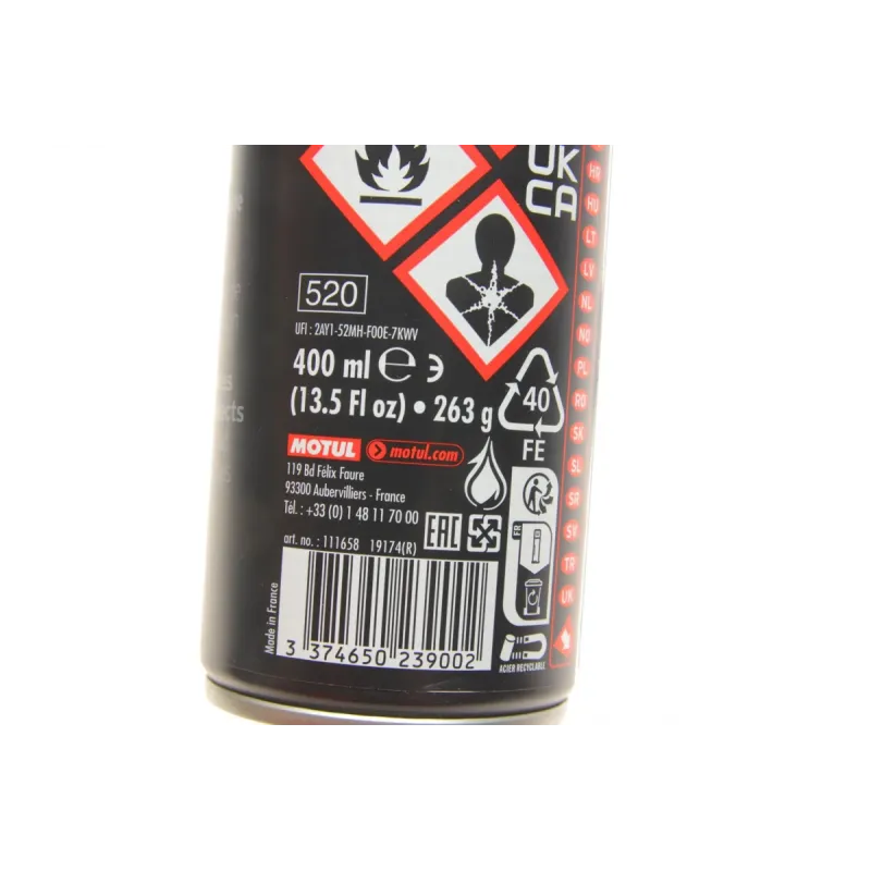 Змазка для ланцюгів мотоциклів C4 Chain Lube FACTORY LINE (400ml) (102983/111658)
