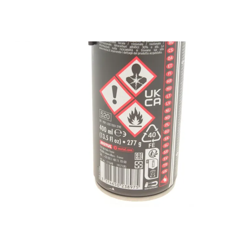 Засіб для очищення мотоланцюгів MOTUL C1 Chain Clean 400ml (815816)
