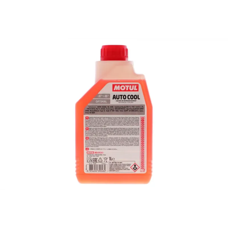 Антифриз (оранжевий) G12/G12 + (1L) Auto Cool Optimal (-37°C) (112620/111051)