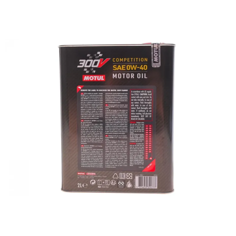 Олива 0W40 300V Competition (2L)
