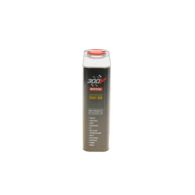 Моторна олива MOTUL 300V Competition 5W50 2л (артикул 826702) для легкового транспорту