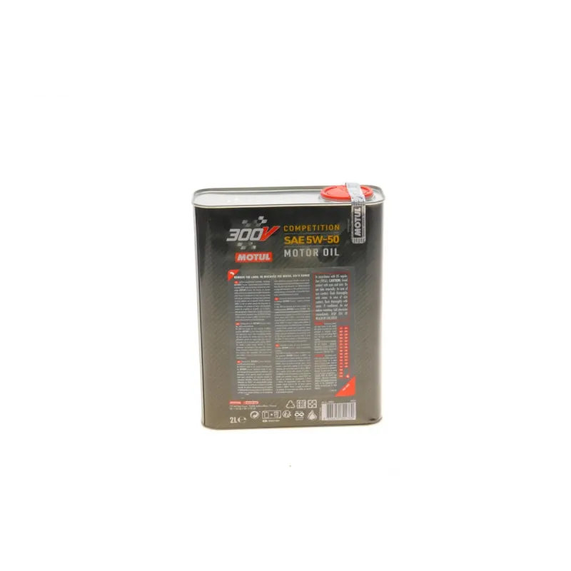 Моторна олива MOTUL 300V Competition 5W50 2л (артикул 826702) для легкового транспорту