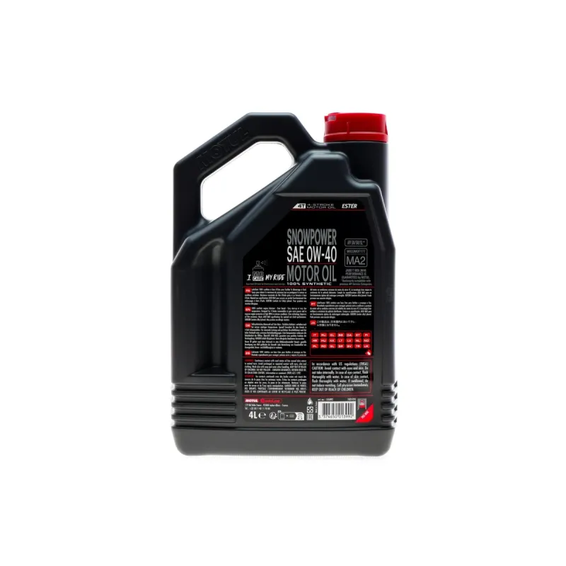 Олива 0W40 Snowpower 4T (4L) (105892)