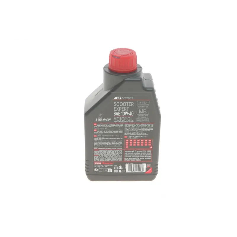 Мотоциклетна олива MOTUL 10W40 4T Scooter Expert MB 831701 (1л)