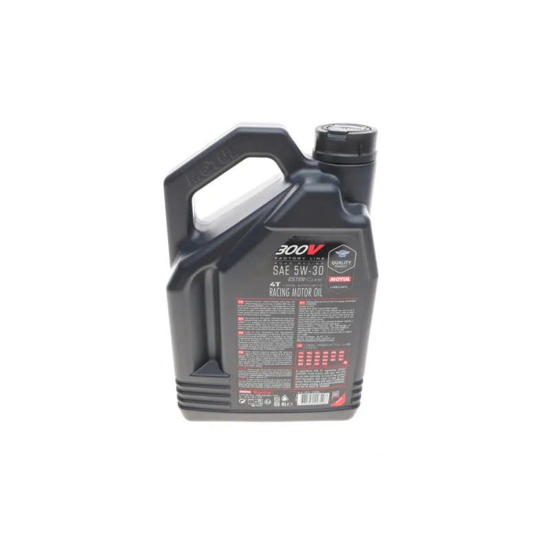 Мотомасло MOTUL 300V 4T Road Racing Factory Line 5W30 (4л) 835941