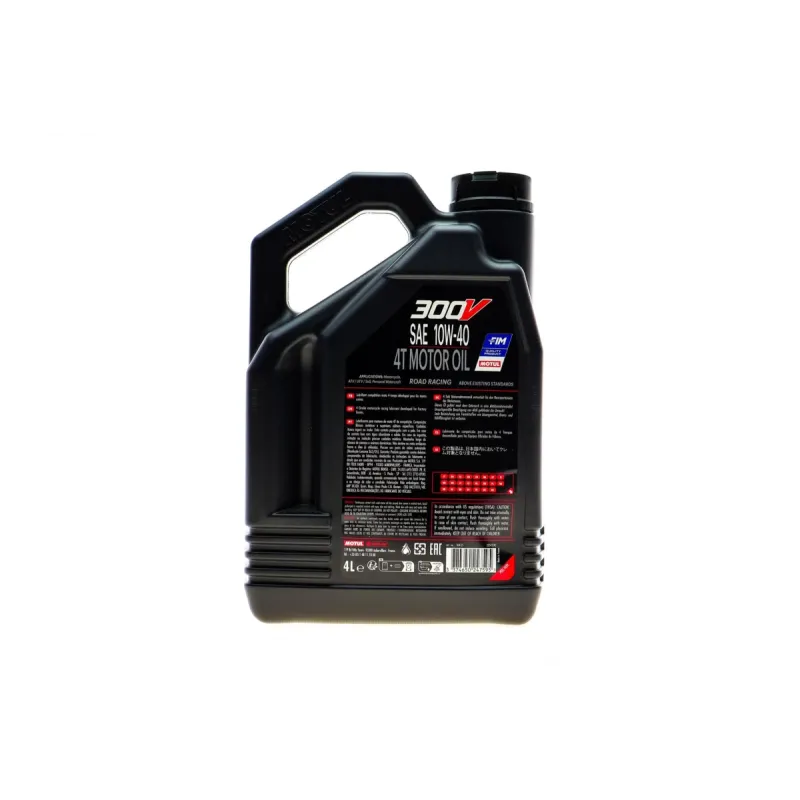 Мотомасло MOTUL 300V Factory Line Road Racing 10W40 4T (4л) 104121