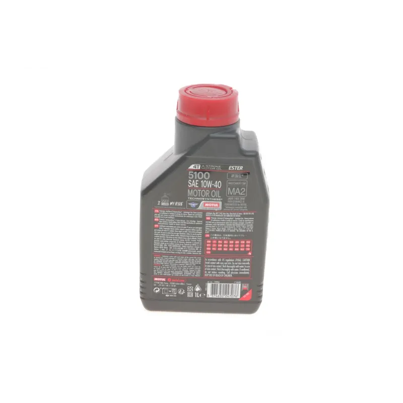 Мотомасло MOTUL 5100 10W40 4T Technosynthese (1л) 836511