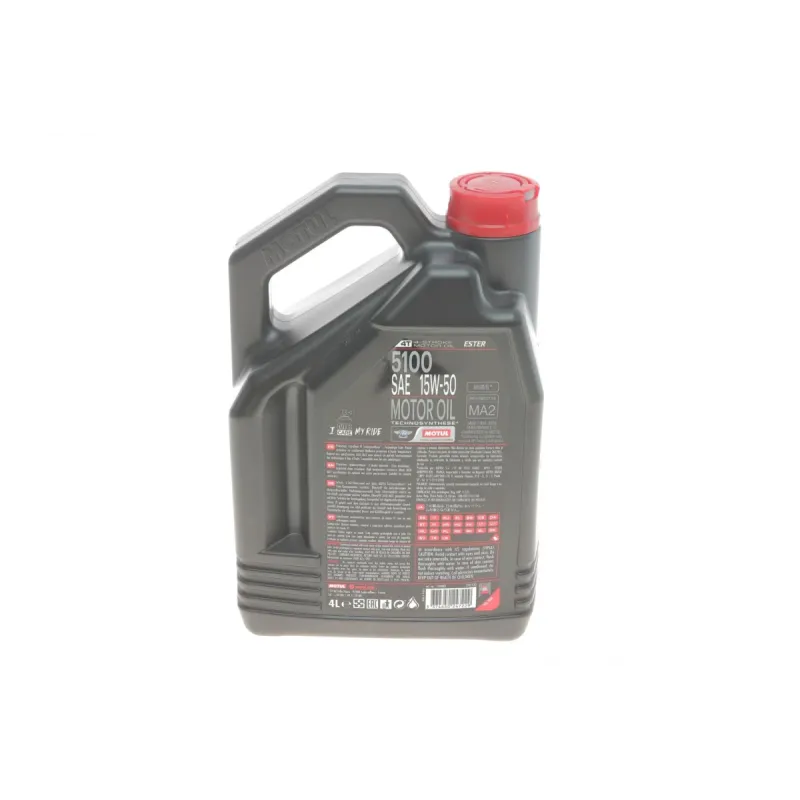 Моторна олива MOTUL 5100 4T 15W-50 4л (104083) для мототехніки