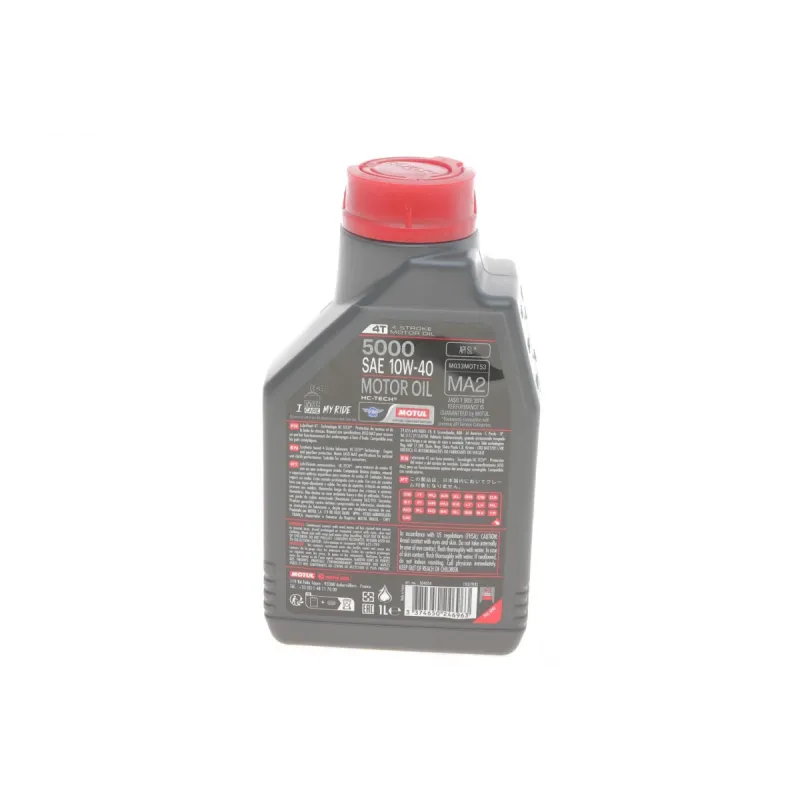 Моторна олива MOTUL 10W40 4T HC-Tech 5000 (1L) 836911