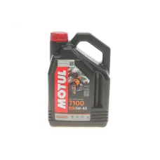 Мотомасло MOTUL 7100 4T 5W40 MA2 100% Synthetic (ESTER) 4л