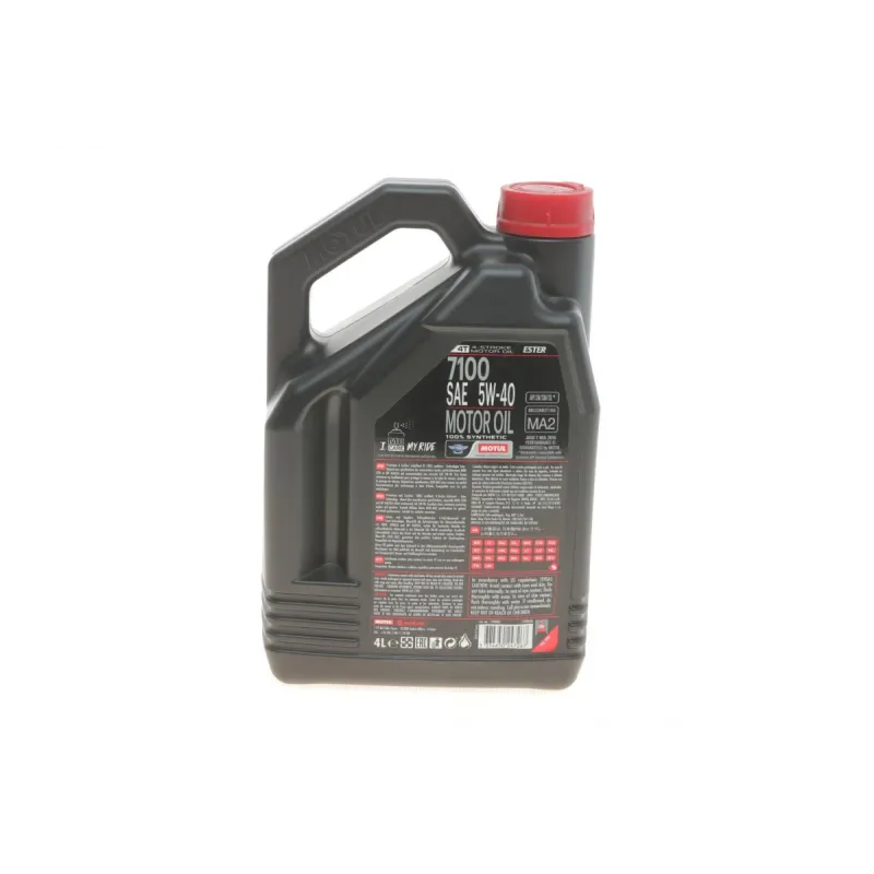 Мотомасло MOTUL 7100 4T 5W40 MA2 100% Synthetic (ESTER) 4л