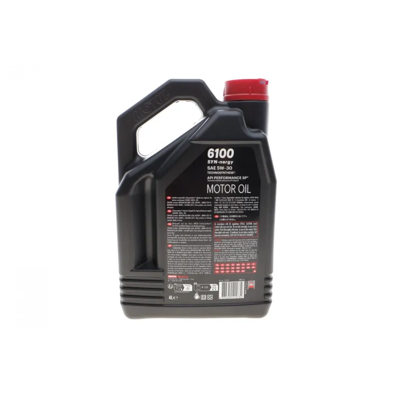 Олива 5W30 Syn-nergy 6100 (4L) (MB 229.5/Renault RN0710/RN0700/VW 502 00/505 00) (113144)